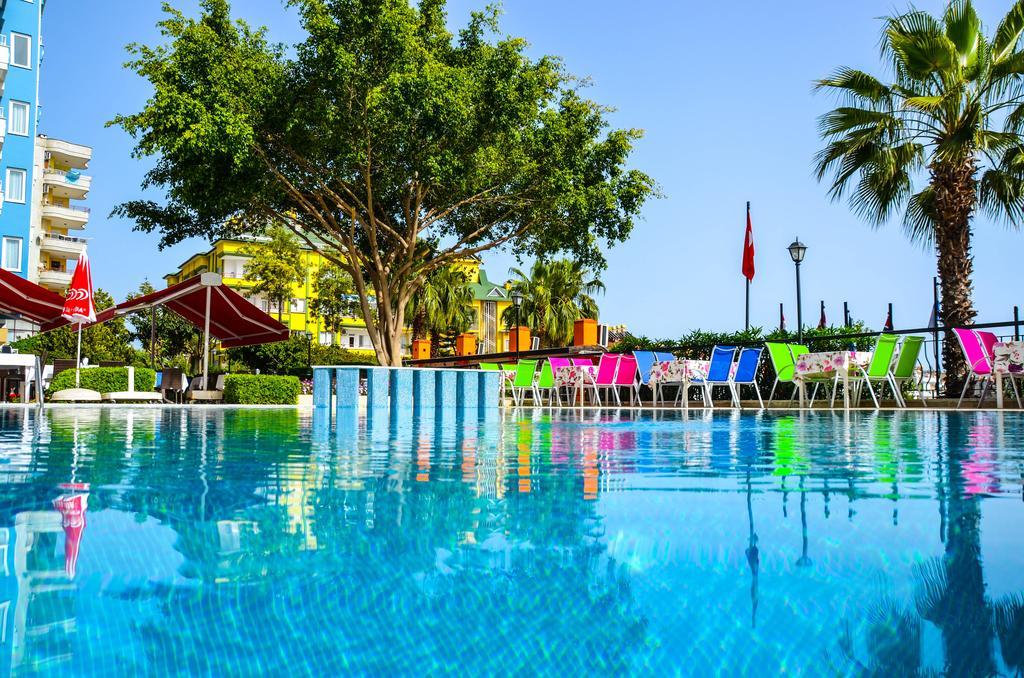Ark Apart And Suite Hotel Alanya Exteriör bild