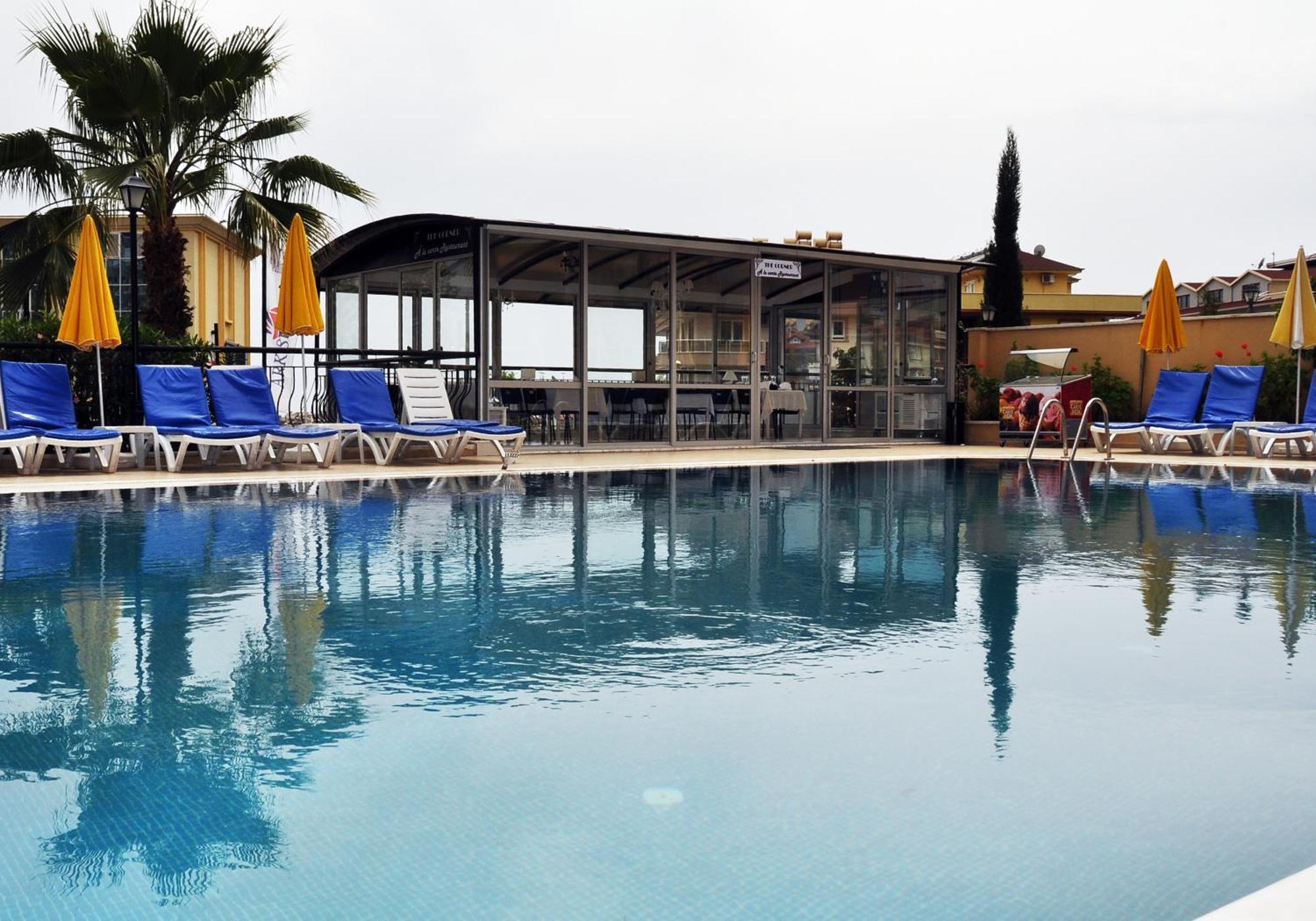 Ark Apart And Suite Hotel Alanya Exteriör bild