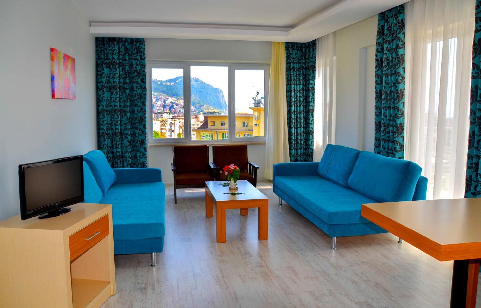 Ark Apart And Suite Hotel Alanya Rum bild