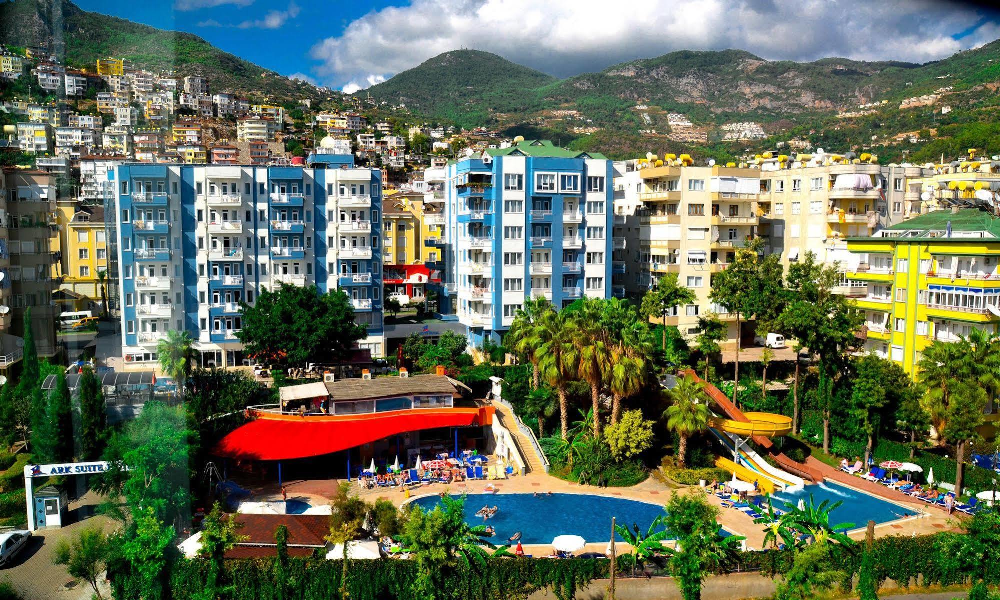 Ark Apart And Suite Hotel Alanya Exteriör bild